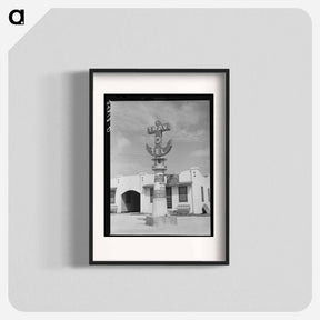 アートポスター-Tourist Court Insignia
 - ラッセル リー Poster.