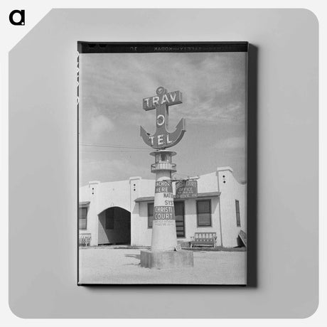 アートパネル-Tourist Court Insignia
 - ラッセル リー Canvas.