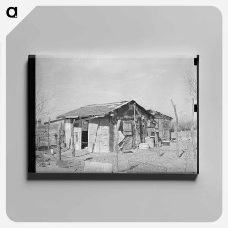 アートパネル-Mexican Family Home
 - ラッセル リー Canvas.