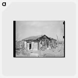 アートポストカード-Mexican Family Home
 - ラッセル リー Postcard.