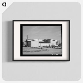 アートポスター-Camp Manager's House, Yuba City
 - ラッセル リー Poster.