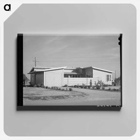 アートパネル-Camp Manager's House, Yuba City
 - ラッセル リー Canvas.
