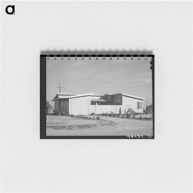 アートメモ帳-Camp Manager's House, Yuba City
 - ラッセル リー Memo.