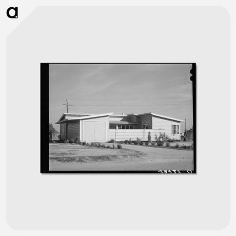 アートポストカード-Camp Manager's House, Yuba City
 - ラッセル リー Postcard.