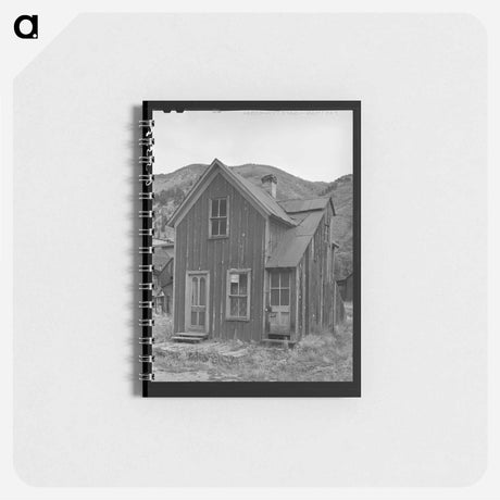 アートメモ帳-Old House of Gold Miner
 - ラッセル リー Memo.