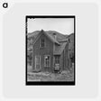 アートポストカード-Old House of Gold Miner
 - ラッセル リー Postcard.