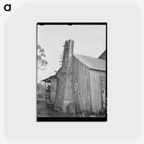 アートポストカード-Louisiana Homestead
 - ラッセル リー Postcard.