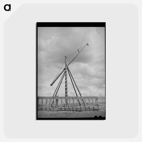 アートポストカード-Mormon Haystacker
 - ラッセル リー Postcard.