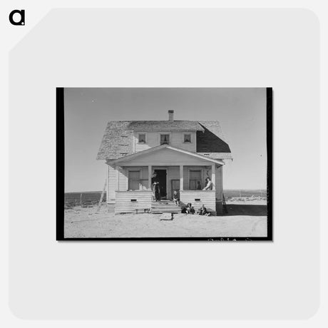 アートポストカード-Home of A.O. Ryland
 - ラッセル リー Postcard.