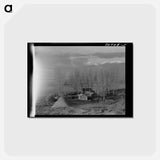 アートポストカード-Black Canyon Farmstead
 - ラッセル リー Postcard.