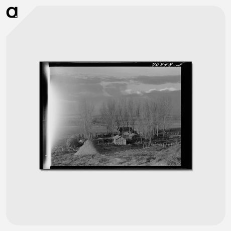 アートポストカード-Black Canyon Farmstead
 - ラッセル リー Postcard.