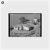 アートポストカード-House on Oregon Coast
 - ラッセル リー Postcard.
