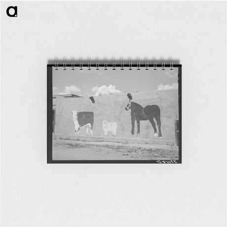 アートメモ帳-Native Art on Adobe Wall, Amalia
 - ラッセル リー Memo.