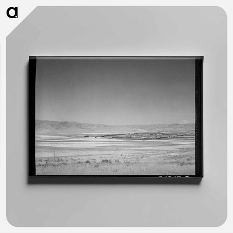 アートパネル-Snowville Fields
 - ラッセル リー Canvas.