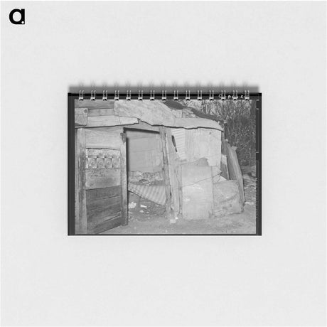 アートメモ帳-Tin and Scrapwood Bedroom
 - ラッセル リー Memo.