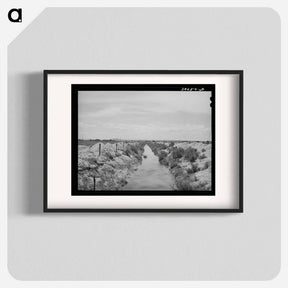 アートポスター-Irrigation Lateral Ditch
 - ラッセル リー Poster.