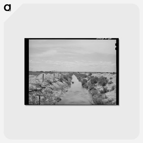 アートポストカード-Irrigation Lateral Ditch
 - ラッセル リー Postcard.