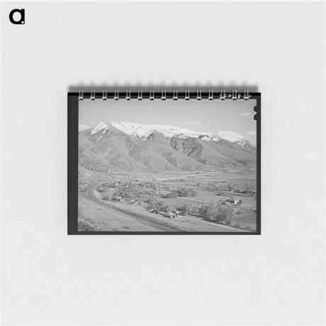 アートメモ帳-Uinta Mountains, Weber River Valley
 - ラッセル リー Memo.