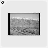 アートポストカード-Uinta Mountains, Weber River Valley
 - ラッセル リー Postcard.