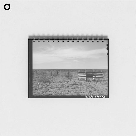 アートメモ帳-Grave on the High Plains
 - ラッセル リー Memo.