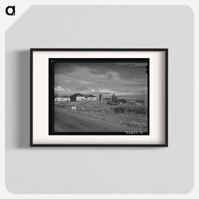 アートポスター-View of Concho, Arizona
 - ラッセル リー Poster.