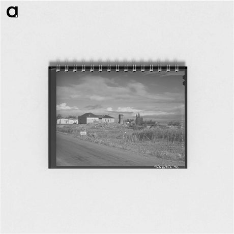 アートメモ帳-View of Concho, Arizona
 - ラッセル リー Memo.