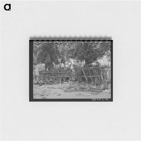 アートメモ帳-Georgetown Fence
 - ラッセル リー Memo.