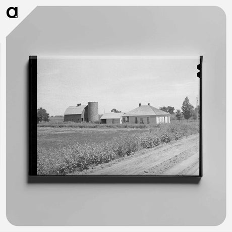 アートパネル-Contemplating the Farm
 - ラッセル リー Canvas.