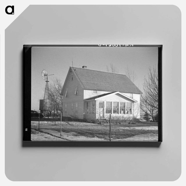 アートパネル-G.H. West Farm Remodel
 - ラッセル リー Canvas.