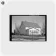 アートポストカード-G.H. West Farm Remodel
 - ラッセル リー Postcard.