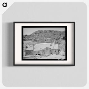 アートポスター-Mill at Gold Mine, Mogollon, New Mexico
 - ラッセル リー Poster.