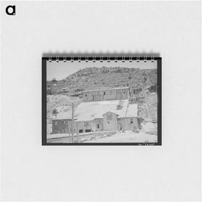 アートメモ帳-Mill at Gold Mine, Mogollon, New Mexico
 - ラッセル リー Memo.