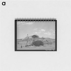 アートメモ帳-Stocking Hay, Ouray County
 - ラッセル リー Memo.