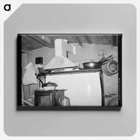 アートパネル-Trailer Kitchen
 - ラッセル リー Canvas.