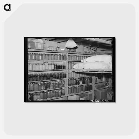 アートポストカード-Mormon Family Provisions
 - ラッセル リー Postcard.