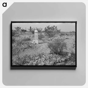 アートパネル-Boothill Cemetery
 - ラッセル リー Canvas.