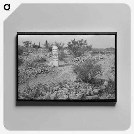 アートパネル-Boothill Cemetery
 - ラッセル リー Canvas.