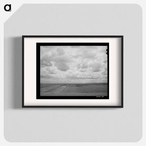 アートポスター-Farmland. Dead Ox Flat, Malheur County, Oregon
 - ラッセル リー Poster.