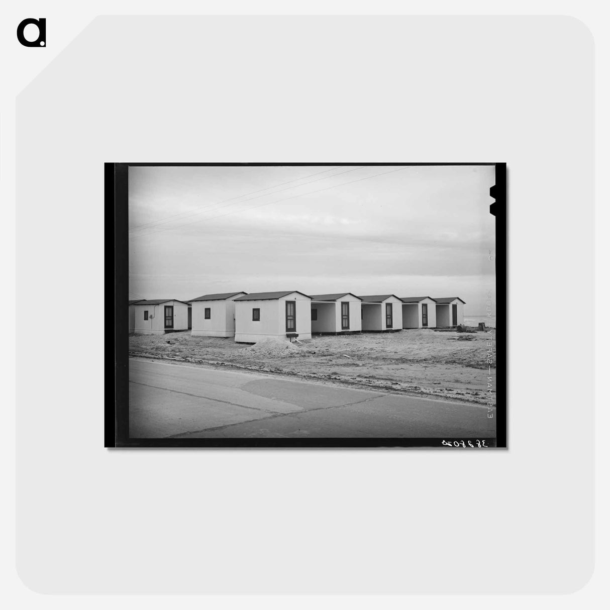 アートポストカード-Corpus Christi Tourist Courts
 - ラッセル リー Postcard.