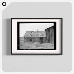 アートポスター-Abandoned Lumber Camp
 - ラッセル リー Poster.