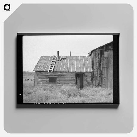アートパネル-Abandoned Lumber Camp
 - ラッセル リー Canvas.