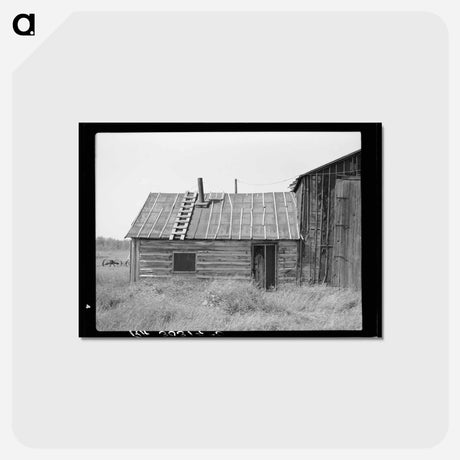 アートポストカード-Abandoned Lumber Camp
 - ラッセル リー Postcard.