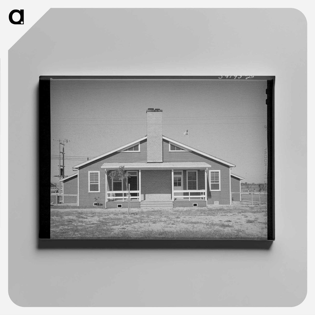 アートパネル-FSA Farm Workers' Camp
 - ラッセル リー Canvas.