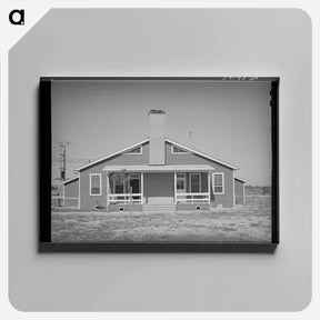 アートパネル-FSA Farm Workers' Camp
 - ラッセル リー Canvas.