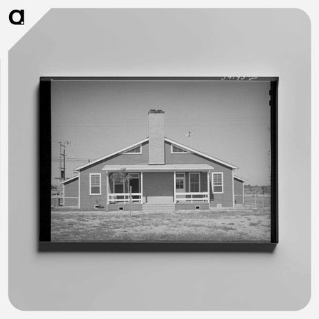 アートパネル-FSA Farm Workers' Camp
 - ラッセル リー Canvas.