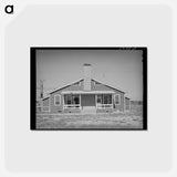 アートポストカード-FSA Farm Workers' Camp
 - ラッセル リー Postcard.