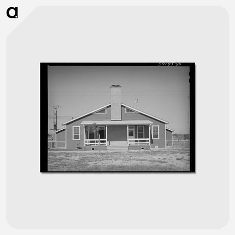 アートポストカード-FSA Farm Workers' Camp
 - ラッセル リー Postcard.