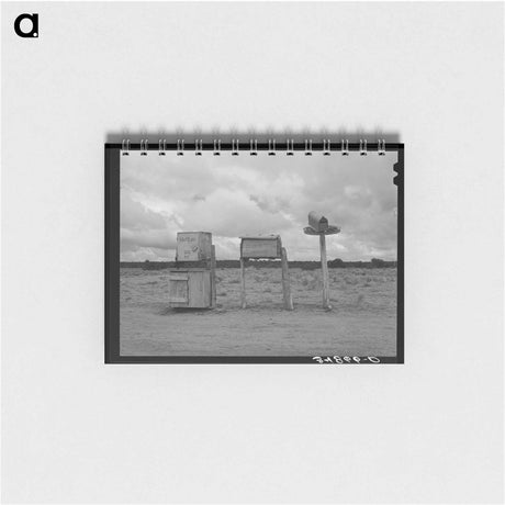 アートメモ帳-Mailboxes in Catron County, New Mexico
 - ラッセル リー Memo.