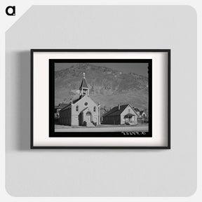 アートポスター-Church and Parsonage, Silverton
 - ラッセル リー Poster.