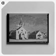 アートパネル-Church and Parsonage, Silverton
 - ラッセル リー Canvas.